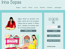 Tablet Screenshot of irinasopas.com